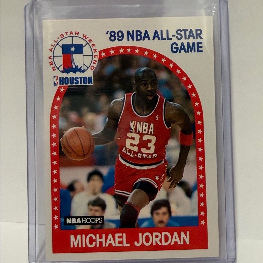 Michael Jordan 1989-90 NBA Hoops All-Star Game Card